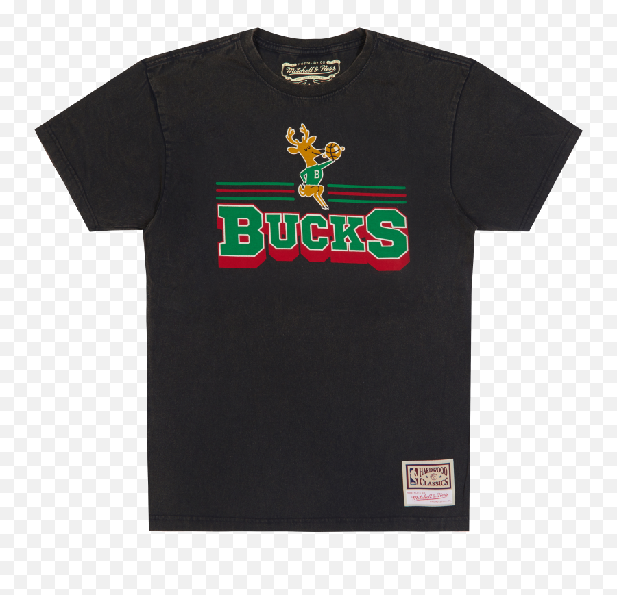 Fan Banner Ss Tee Milwaukee Bucks - Short Sleeve Png,Milwaukee Bucks Logo Png