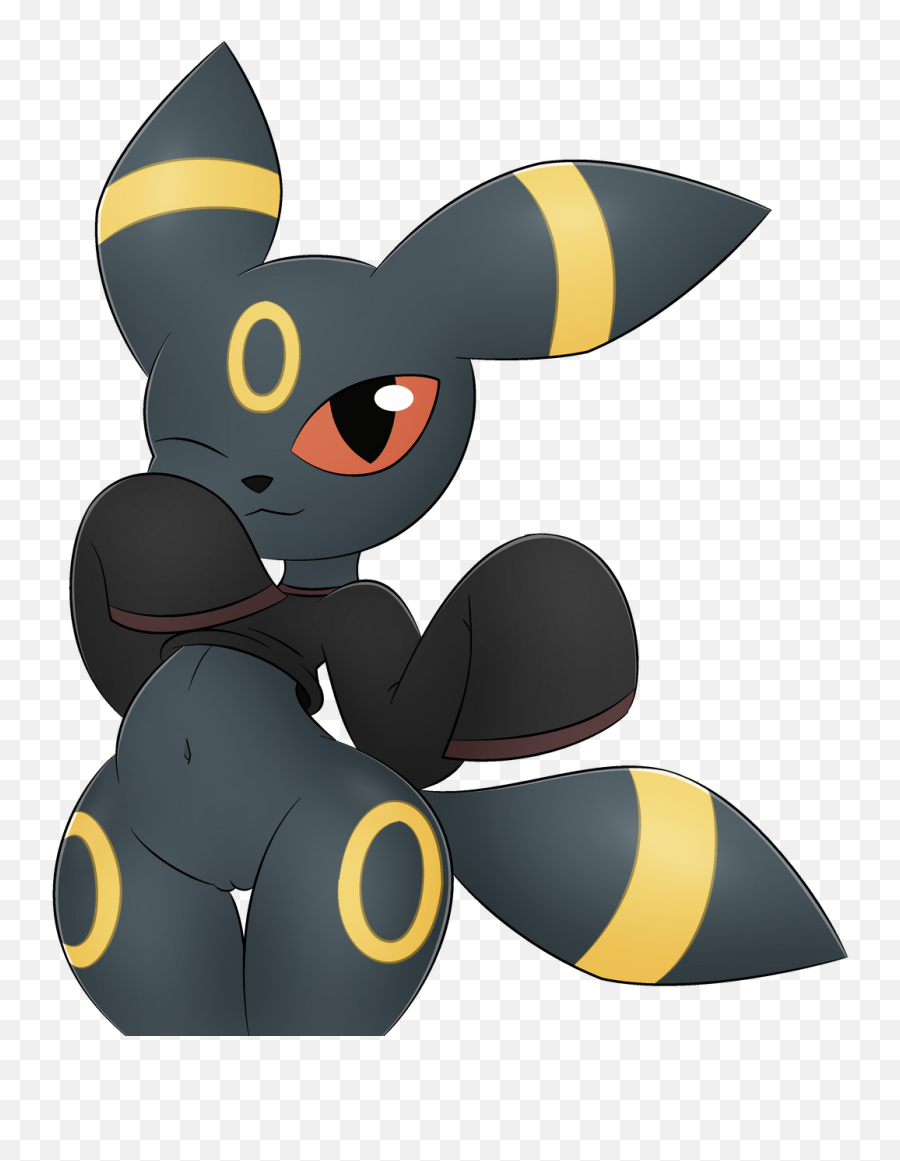 Umbreon Pokemorph By Zinzoa - Thicc Umbreon Png,Umbreon Transparent