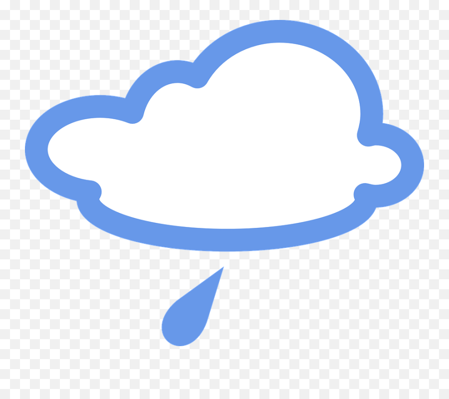 Free Raindrop Rain Vectors - Misty Weather Symbols Png,Raindrop Transparent
