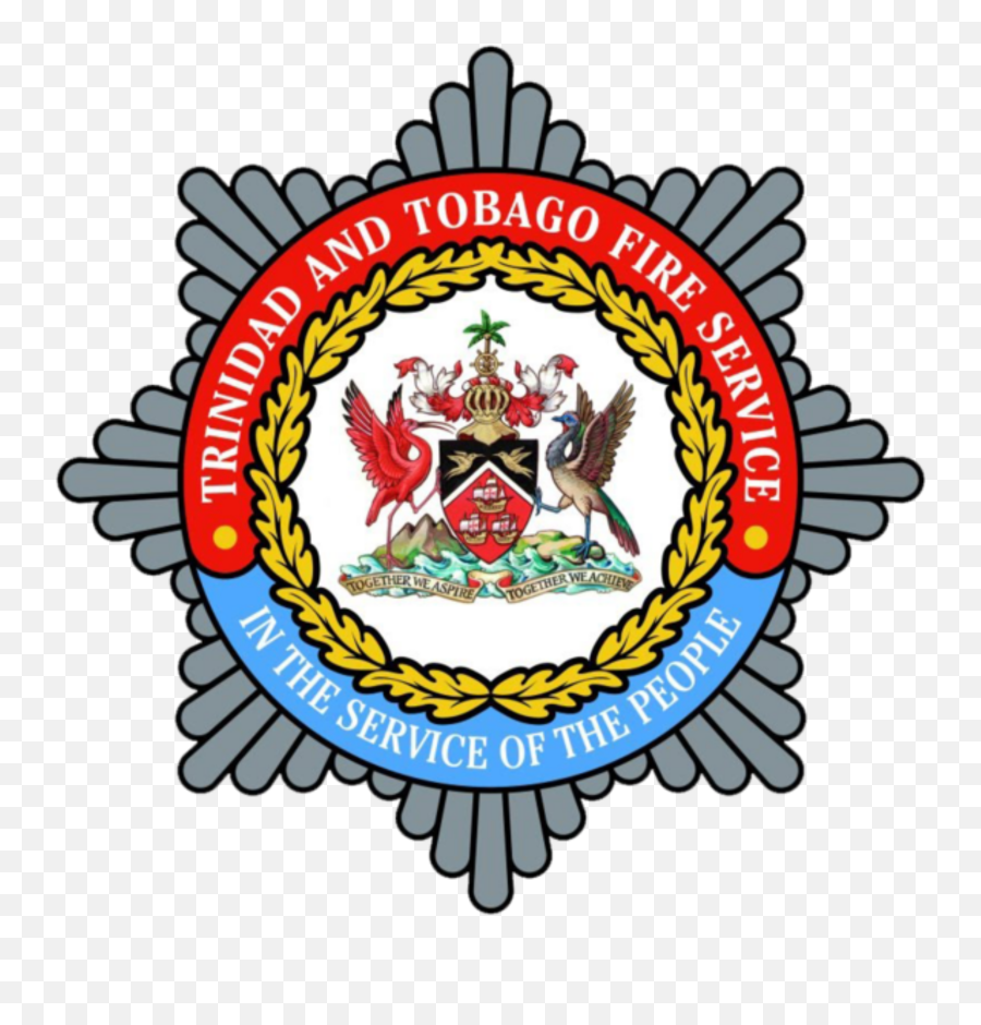 Trinidad And Tobago Fire Service Logo - Arms Of Trinidad And Tobago Png,Trinidad Flag Png