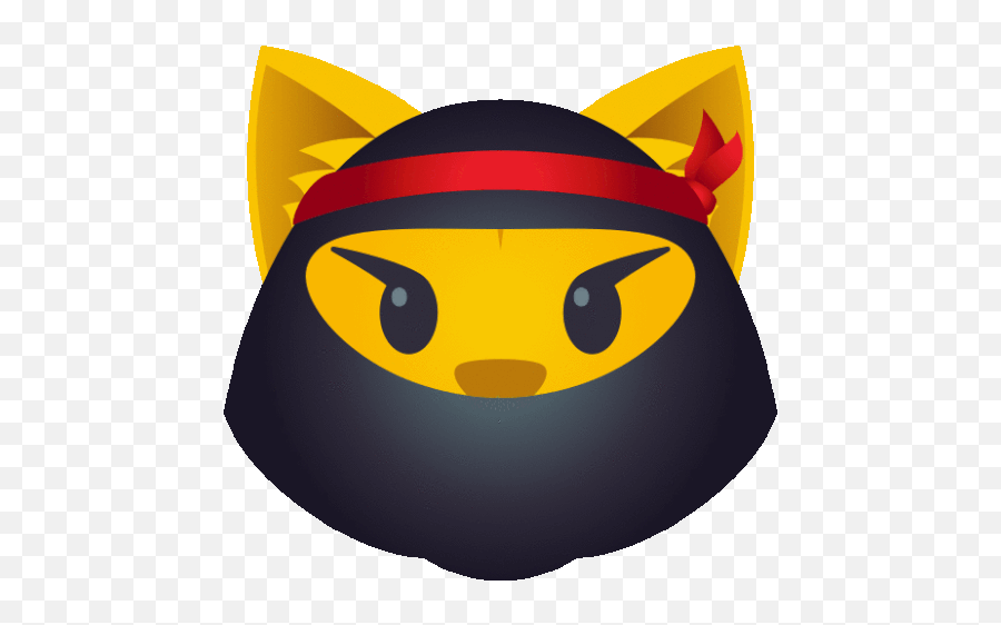 Ninja Cat Joypixels Gif - Ninjacat Cat Joypixels Discover U0026 Share Gifs Fictional Character Png,Raccoon Emoji Icon
