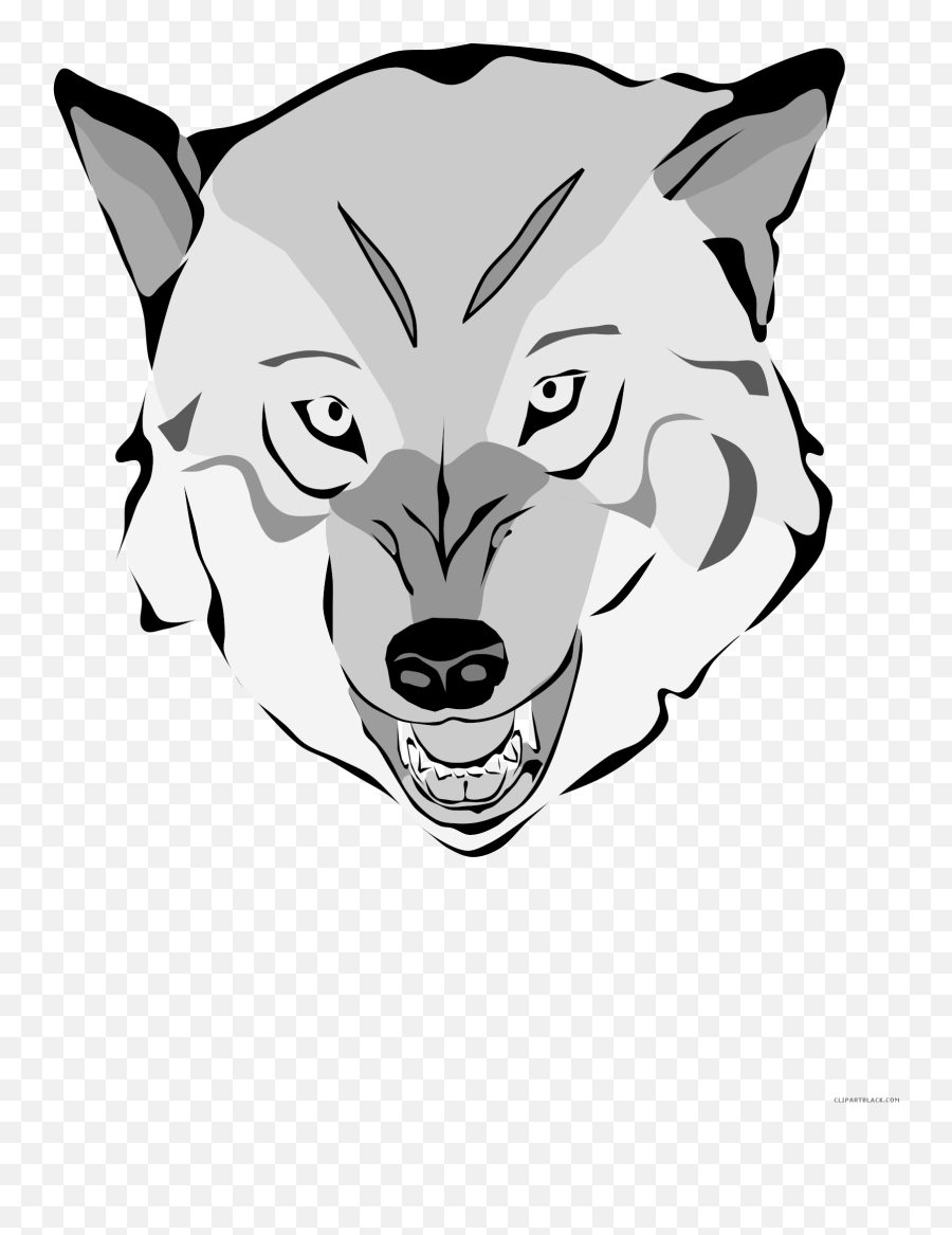 Download Face Illustration Of Vectors Search Music Animal - Animated Wolf Face Png,Scary Face Png
