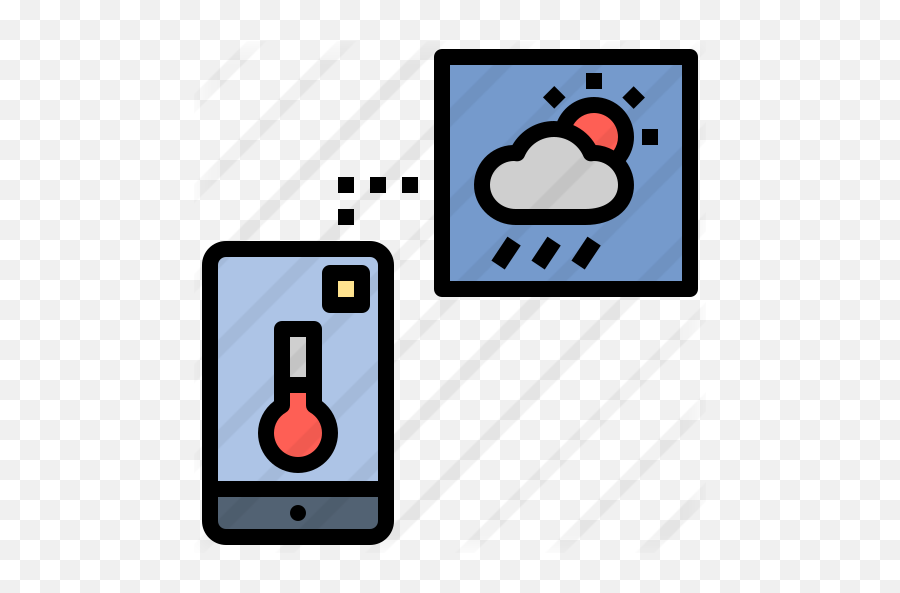 Temperature Sensor - Free Weather Icons Smart Device Png,Weather Channel Temperature Icon