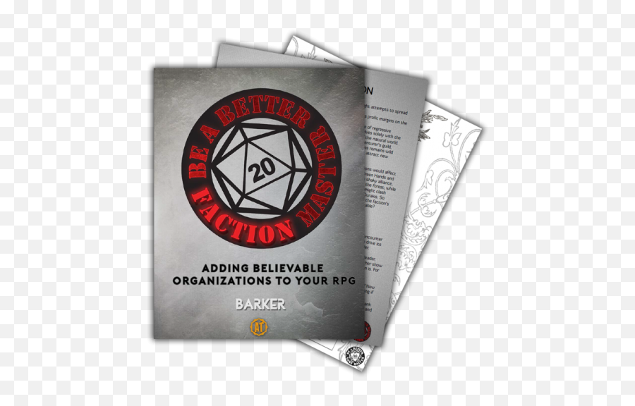 Be A Better Faction Master Pdf Factions Game - Horizontal Png,Thieves Guild Icon
