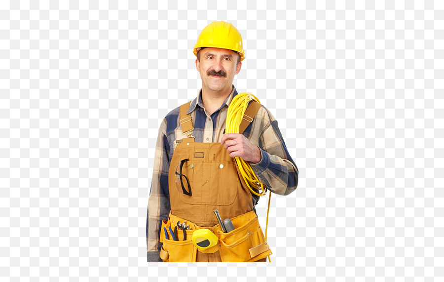 Picture - Construction Worker No Background Png,Construction Worker Png