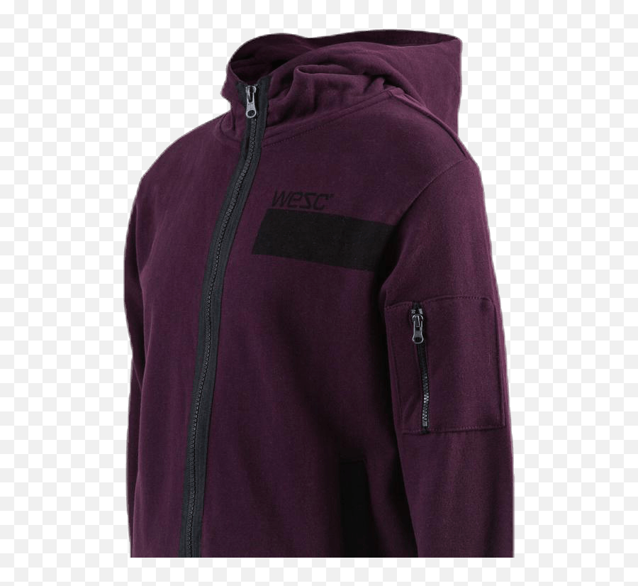 Utility Hoodie Jr Purple - Fleece Jacket Png,Wesc Icon Hoodie