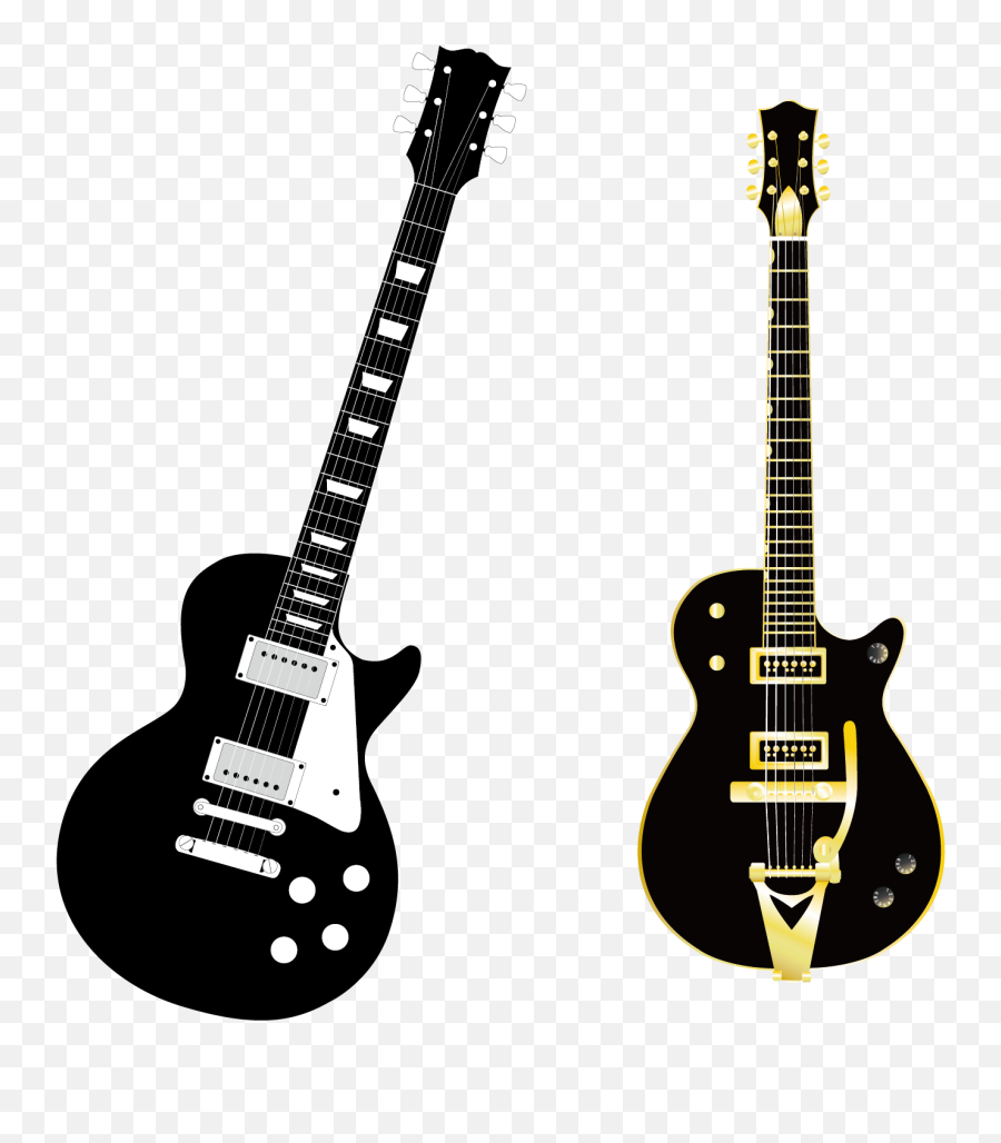 Guitar Amplifier Silhouette - Epiphone Les Paul Standard Png,Bass Guitar Png