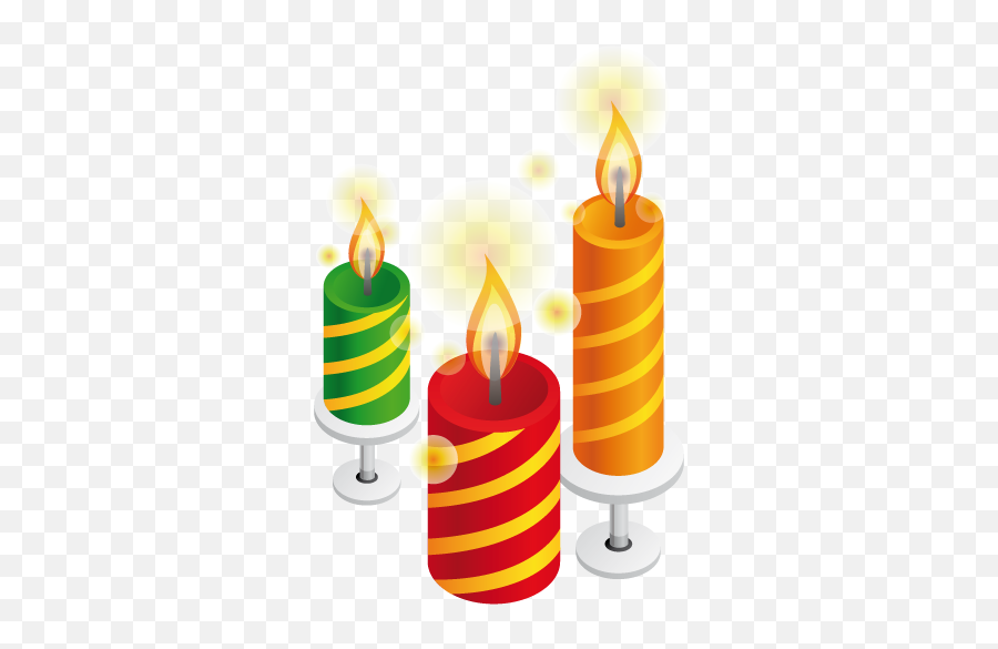 Candles Icon Christmas Iconset Mohsen Fakharian - Diwali Candles Transparent Png,Christmas Candle Png