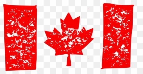 Grunge Flag Of Canada Transparent - National png