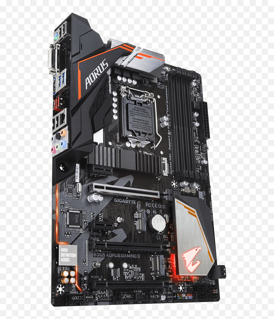 B360 Aorus Gaming 3 Rev 10 Key Features Motherboard - Board Gigabyte B360 Aorus Gaming 3 Wifi Png,California Audio Labs Icon Mkii