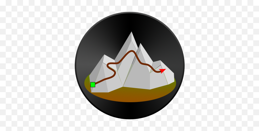 3d Trail And Compass Garmin Connect Iq - Everest Base Camp Trek Difficulty Png,Garmin Express Icon