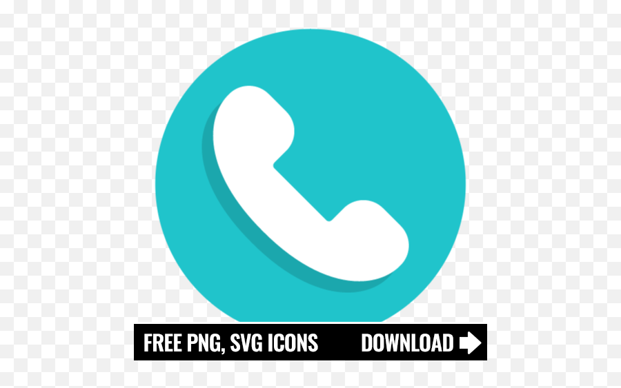 Free Phone Call Icon Symbol Png Svg Download - Dot,Whatsapp Blue Icon Download