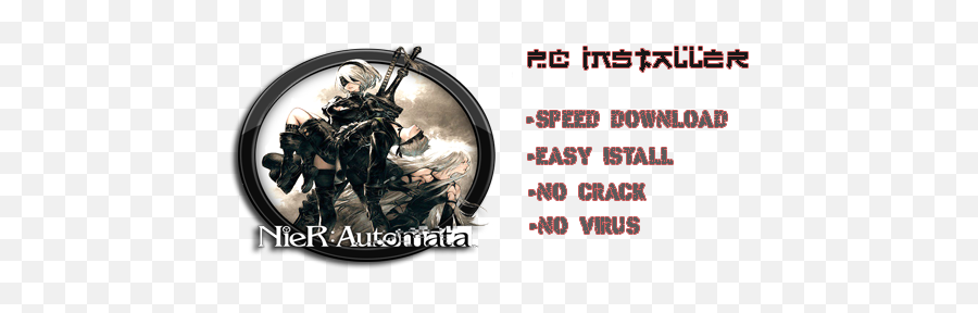 Nier Automata - Uncharted 2 Pc Download Png,Nier Automata Logo Png