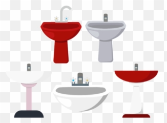 Bathroom Sink Illustration Vector Set Graphic By 1tokosepatu - png