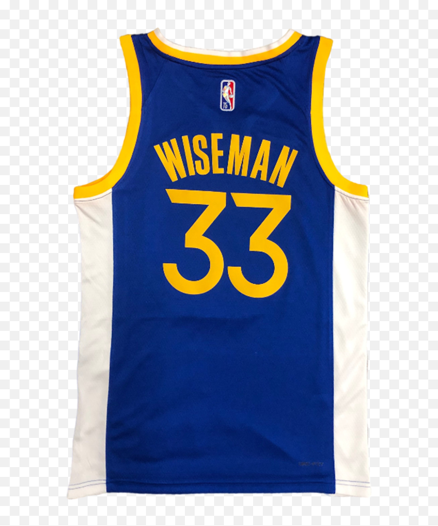 Golden State Warriors James Wiseman 33 Nike Blue 202122 - Sleeveless Png,Golden Icon