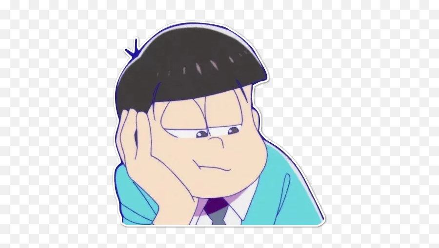 Osomatsu - Sanu201d Stickers Set For Telegram Todomatsu X Reader Lemon Png,Osomatsu San Icon