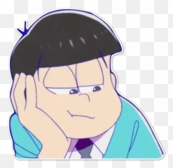 Osomatsu - sanu201d stickers set for Telegram Todomatsu X Reader Lemon png