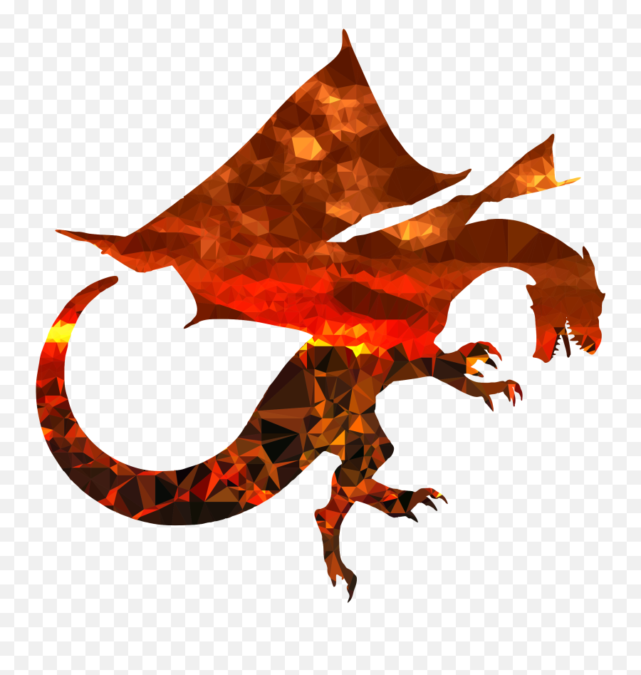 Dragon Png Image - Black Silhouette Dragon Png Transparent Dragon Silhouette No Background,Red Dragon Png