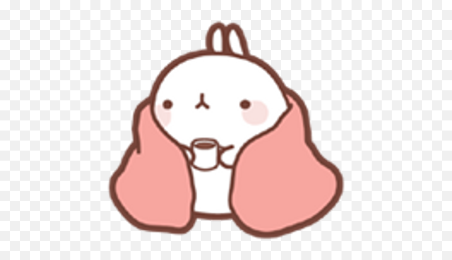 Download Kawaii Bunny Tumblr Sanrio - Transparent Kawaii Bunny Png,Molang Png