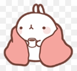 Download Kawaii Bunny Tumblr Sanrio - Transparent Kawaii Bunny Png,Molang Png
