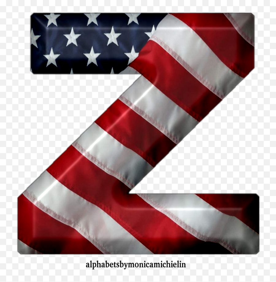Monica Michielin Alphabets Usa Flag Stars And Stripes - Monica Michielin Alfabetos Usa Flag Stars And Stripes G Png,Us Flag Status Icon