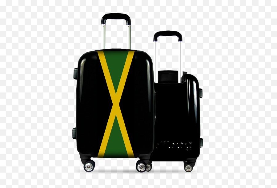 Jamaica Suitcase - Calibag Calibag Suitcases C Est Ma Valise Png,Jamaica Flag Png