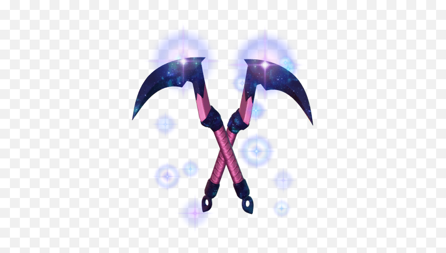 Fortnite Galaxy Starblades Pickaxe - Png Pictures Images Fortnite Galaxy Grappler,Galaxy Icon Png