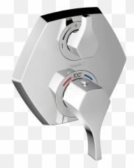 Locarno Shower Faucets Two - handle 1 function chrome Art Hansgrohe C Thermostatic Trim Volume Control png