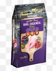 Fussie Cat Kibble Grain Free Food Quail U0026 Duck - png