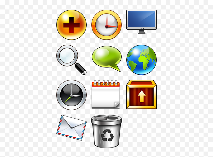 Free Icon Packs Set Among 2500 Kits - Page 26 Waste Container Png,Vista New Folder Icon