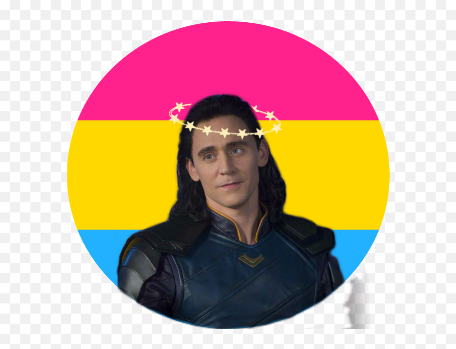 Loki Marvel Pansexual Freetoedit 266120684010211 By Pparkcr - Pansexual Flag Circle Transparent Png,Loki Icon