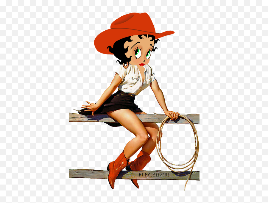 25 Cowgirl Clipart Betty Boop Free Clip Art Stock Png