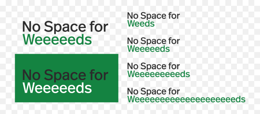 No Space For Weeds - Printing Png,Weeds Png