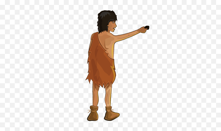 Stone Age Man Hunting Png Transparent - Stone Age Human Animation,Hunting Png