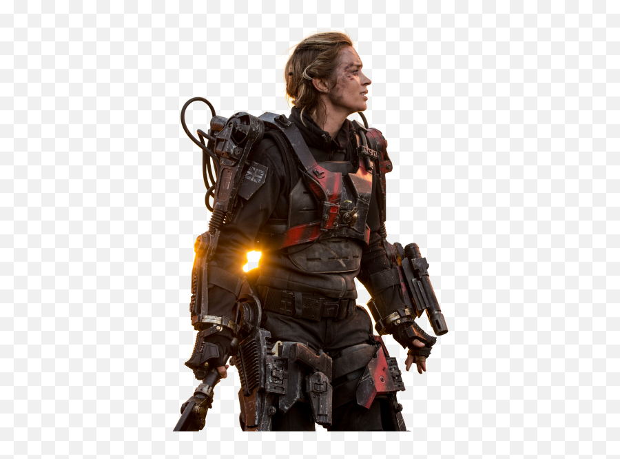 Live Die Repeat Emily Blunt - Emily Blunt Edge Of Tomorrow Suit Png,Blunt Transparent Background