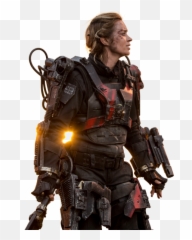 Live Die Repeat Emily Blunt - Edge Of Tomorrow Suit png
