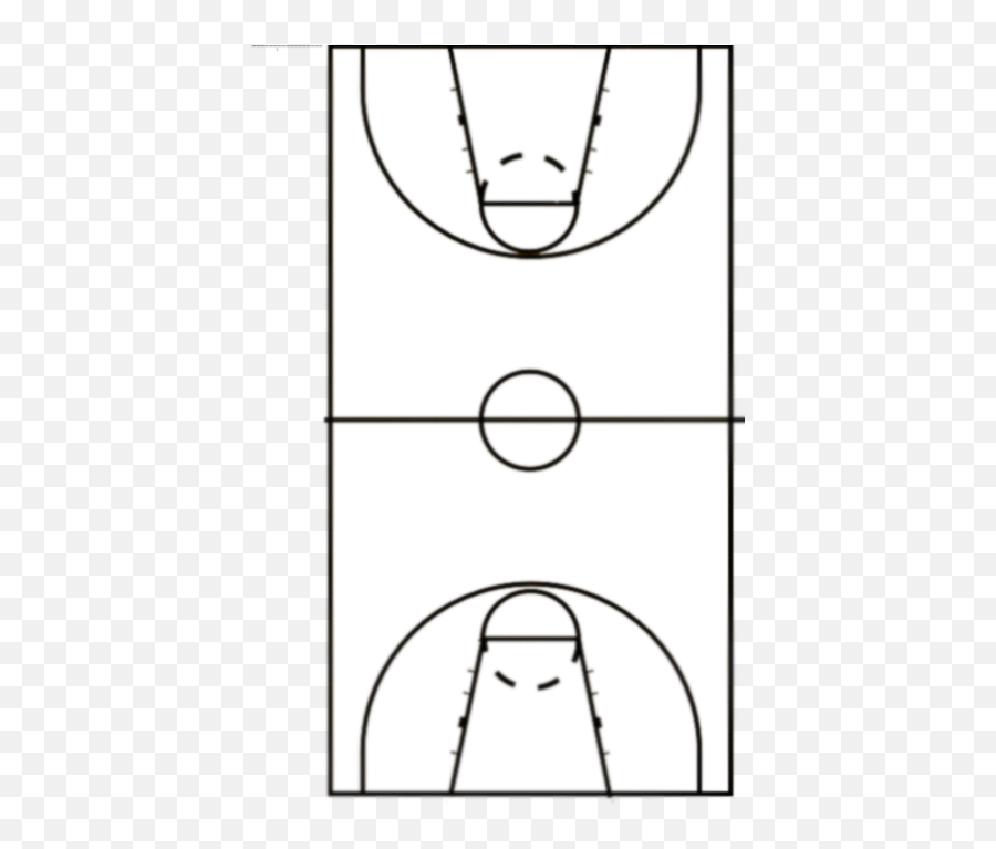 Download Hd Basketball Court Dimensions Blur - Pencil Sketch Key On A Basketball Court Png,Court Png