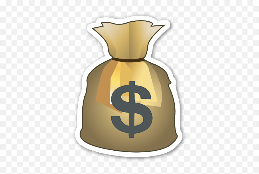 This Sticker Is The Large 2 Inch Version That Sells For 1 - Emoticon Dinero Png,Check Emoji Png