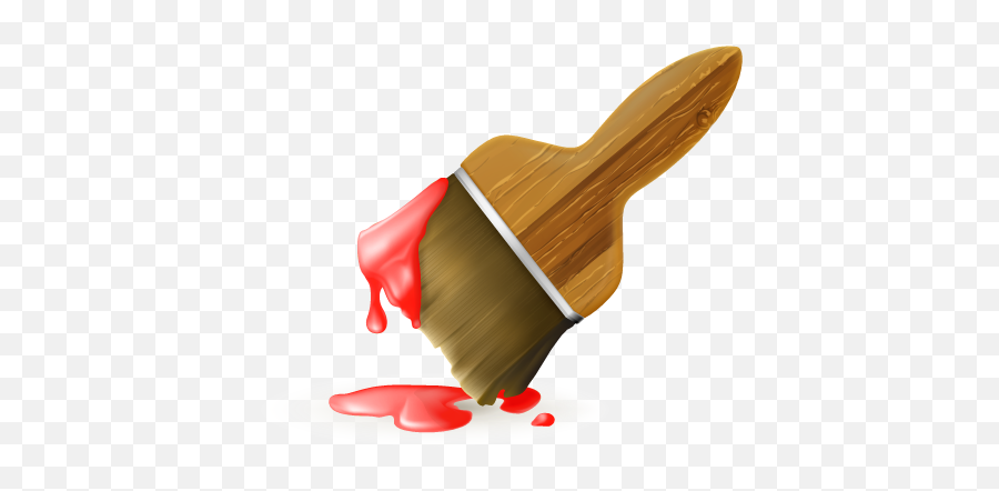 Paint Brushe Icon Myiconfinder - Duck Png,Painting Brush Png