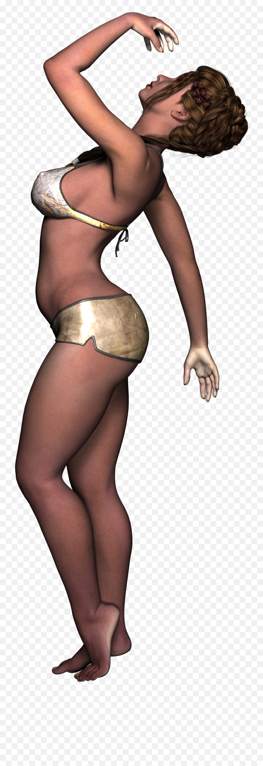 Snappygoat - Cartoon Women Bikini Png,Girl In Bikini Png