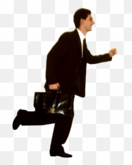 Download The Value Of Lawyers - Person Running Away Png People