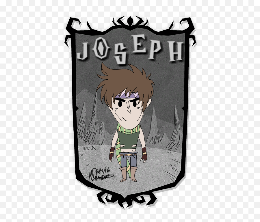 Toki - Dont Starve Character Background Png,Joseph Joestar Png