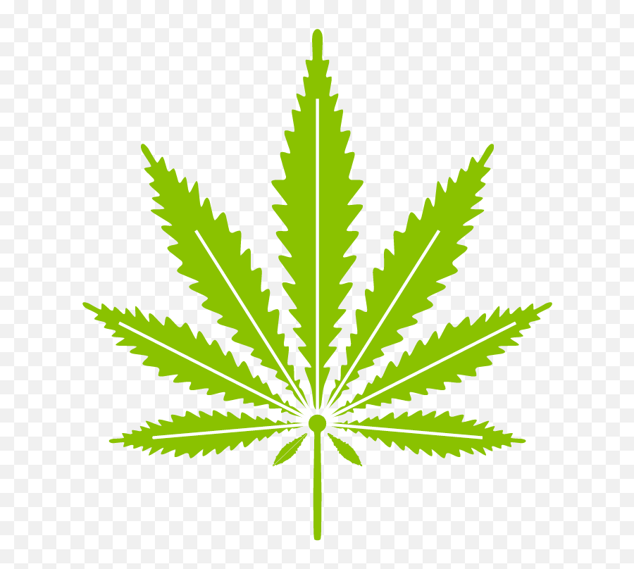 Marihuana - Hoja De Marihuana Vector Png,Weed Leaf Transparent