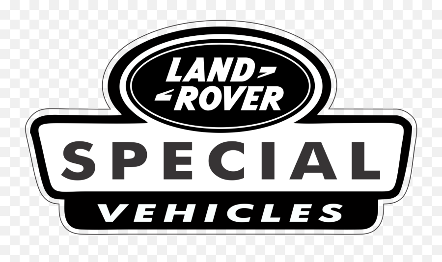 3 X Old Blackwhite Land Rover Special Vehicle Vinyl Stickers Defender Discovery 90 110 Td5 - Land Rover Png,Land Rover Logo