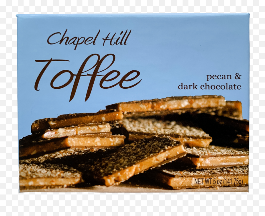 Chapel Hill Toffee 5 Ounce Box U2014 - Chapel Hill Toffee Png,Chocolate Transparent Background