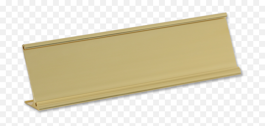 Gold Name Plate Png Picture - Transparent Desk Name Plate,Name Plate Png
