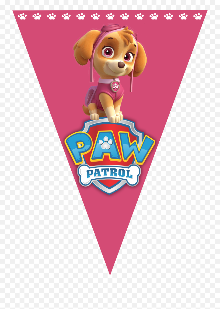 Kit Digital Para Festa Patrulha Canina Rosa Com Imagens - Paw Patrol Png,Skye Png