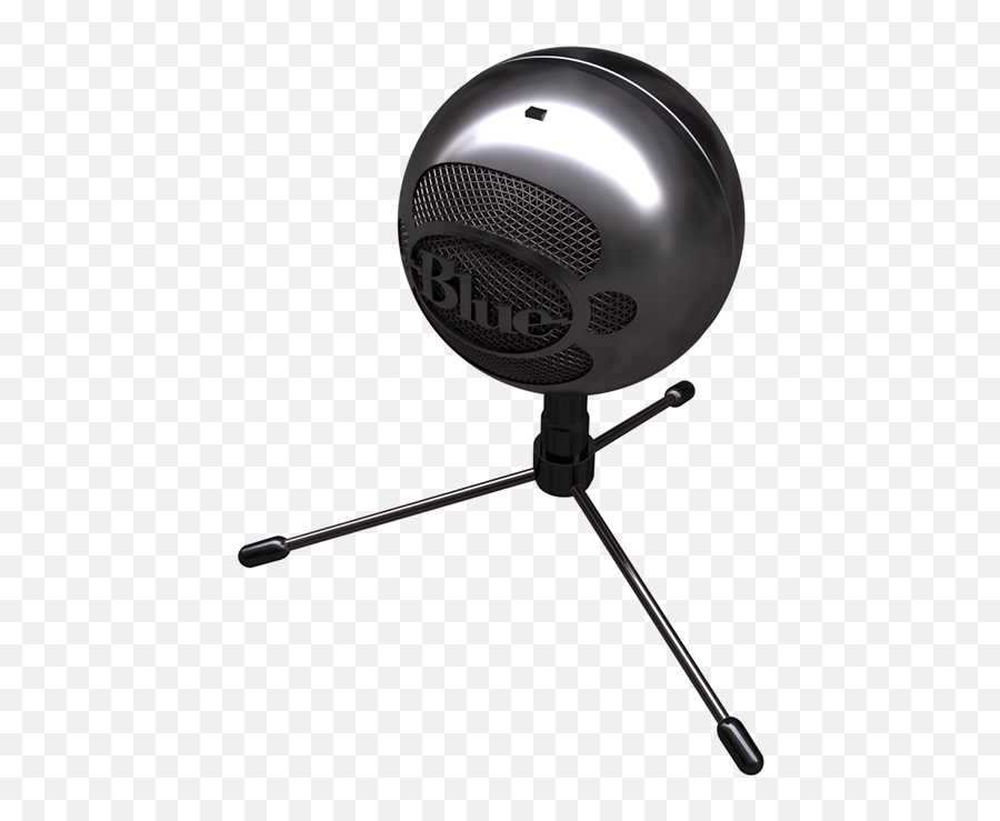 Snowball Microphone Png Black And White - Blue Snowball Subwoofer,Mic Png