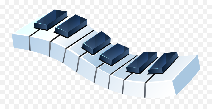 Piano Musical Keyboard Drawing - Black And White Piano Keys Piano Png,Piano Keys Png