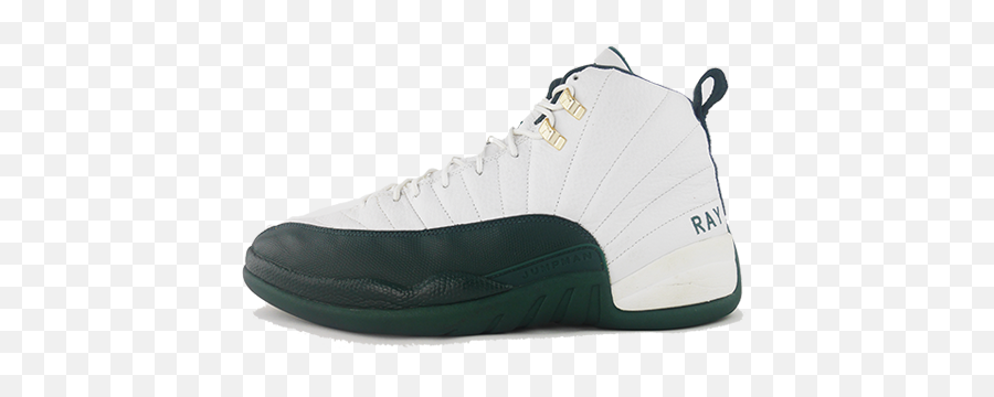 Download Hd Air Jordan 12 Pe Ray Allen - Sneakers Outdoor Shoe Png,Sneakers Transparent Background